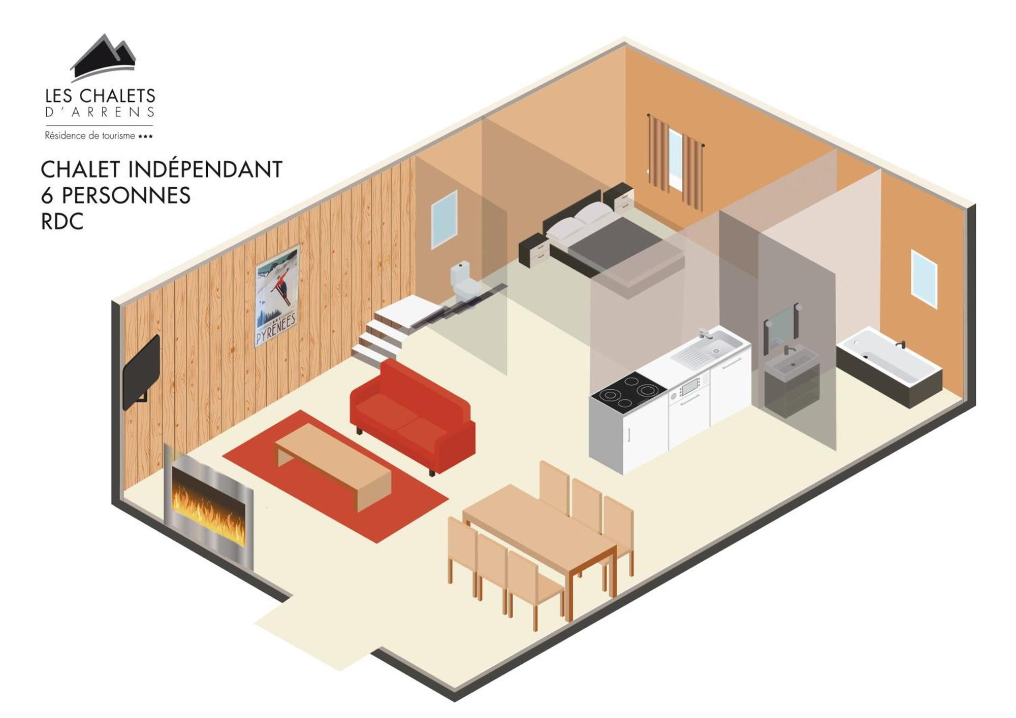 Les Chalets D'Arrens Экстерьер фото
